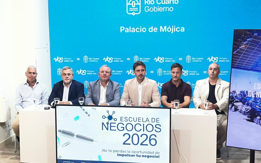 Se lanza la segunda edición de la Escuela de Negocios impulsada por el CECIS junto a la Municipalidad y universidades